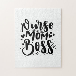 Nurse Gift Nurse Mum Boss Jigsaw Puzzle