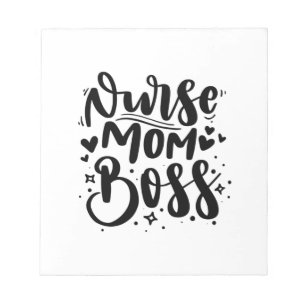 Nurse Gift Nurse Mum Boss Notepad