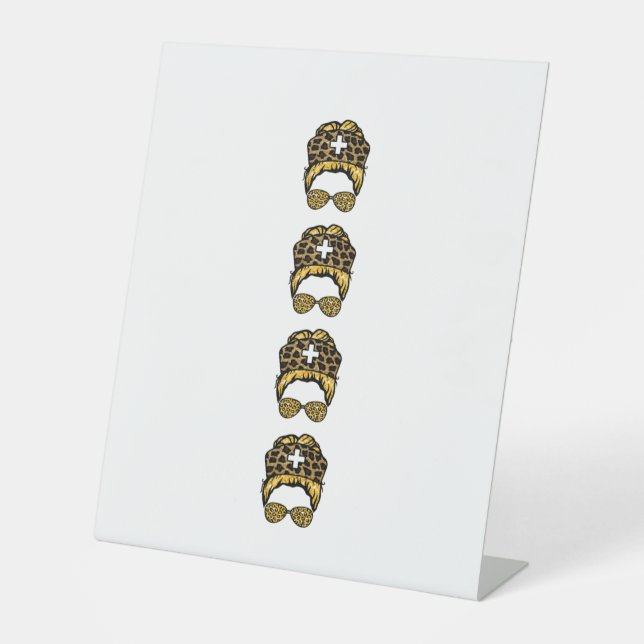 Nurse Gift Nurse Pen Wrap Bundle Pedestal Sign (Front)