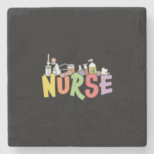 Nurse Gift Nurse Room Decor Stone Coaster