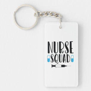 Nurse Gift Nurse Squad Key Ring