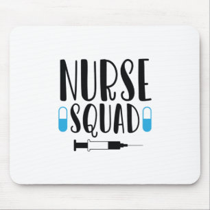 Nurse Gift Nurse Squad Mouse Mat