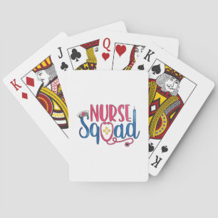 Nurse Gift Nurse Squad Playing Cards