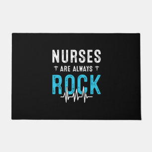 Nurse Gift Nurses Are Always Rock Doormat