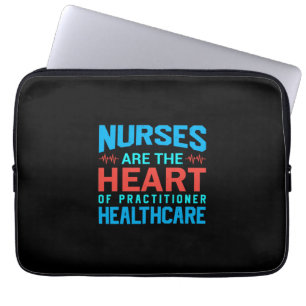 Nurse Gift Nurses Are The Heart Laptop Sleeve