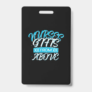 Nurse Gift   Nurses Gifts From Above ID Badge