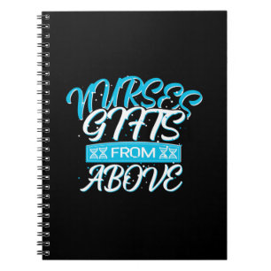Nurse Gift Nurses Gifts From Above Notebook