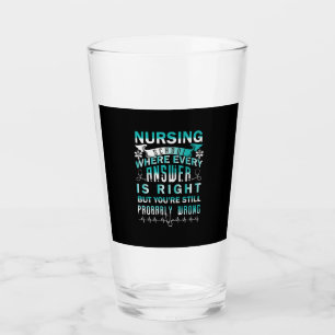 Nurse Gift Nursing School Where Every Glass