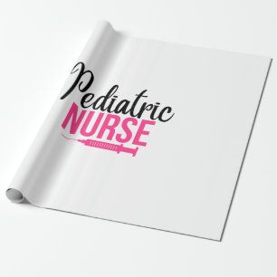 Nurse Gift Paediatrics Nurse Wrapping Paper