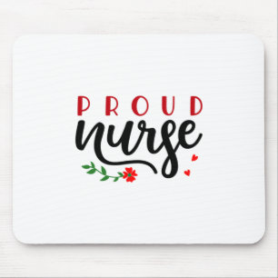 Nurse Gift Proud Nurse Mouse Mat