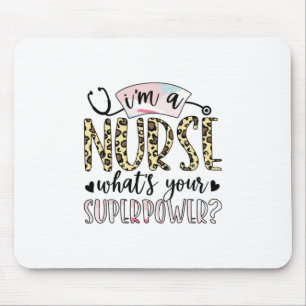 Nurse Gift   Proud Super Nurse Mouse Mat