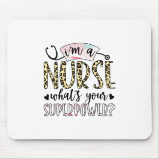 Nurse Gift | Proud Super Nurse Mouse Mat