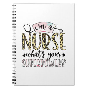 Nurse Gift   Proud Super Nurse Notebook