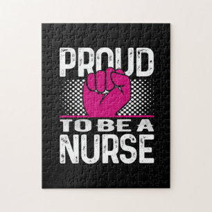 Nurse Gift Proud To Be A Nurse Jigsaw Puzzle