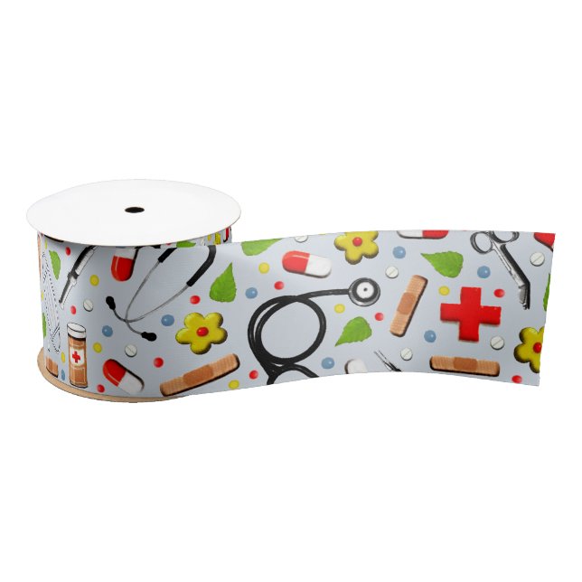 Nurse Gift Satin Ribbon (Spool)