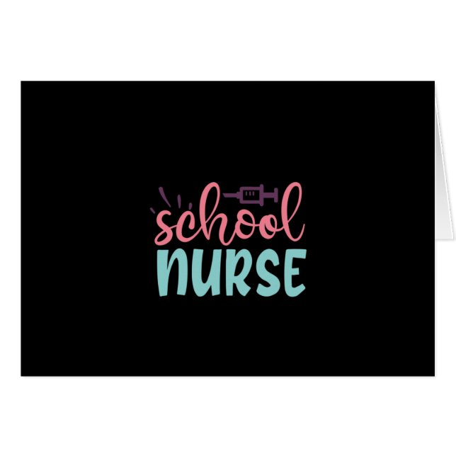 Nurse Gift School Nurse (Front Horizontal)