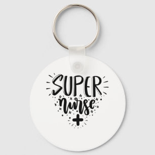 Nurse Gift Super Nurse Key Ring