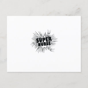 Nurse Gift Super Nurse Postcard