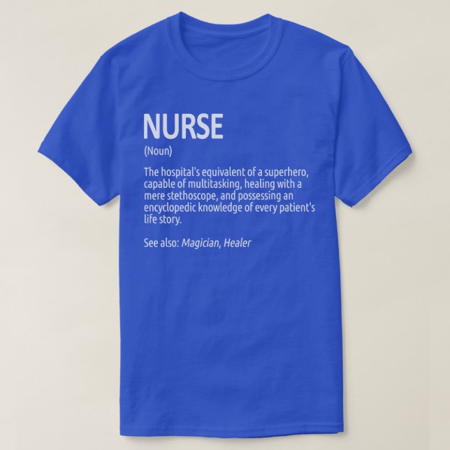 Nurse Gift T-Shirt (Design Front)