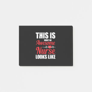 Nurse Gift This Is What An Awesome Nurse Post-it Notes