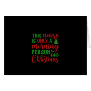 Nurse Gift This Nurse Is Only A Morning