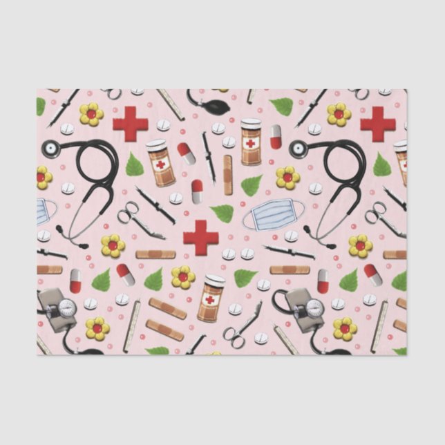 Nurse Gift Tissue Paper (Front)