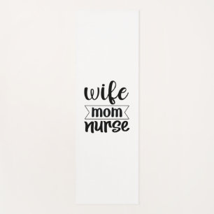 Nurse Gift Wife Mom Nurse Yoga Mat