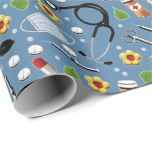 Nurse Gift Wrapping Paper
