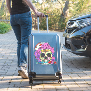 Nurse Gifts For Nursing Student Sugar Skull Nurse