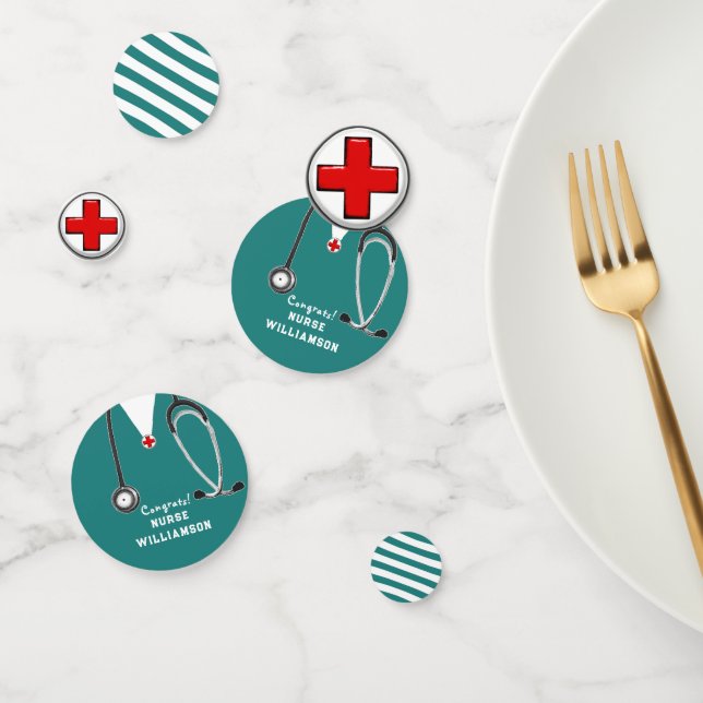 Nurse Grad Congrats Confetti (Group)