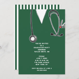 Nurse Grad Party Invitation