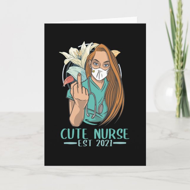 Nurse Graduation 2021 Gift Card (Front)