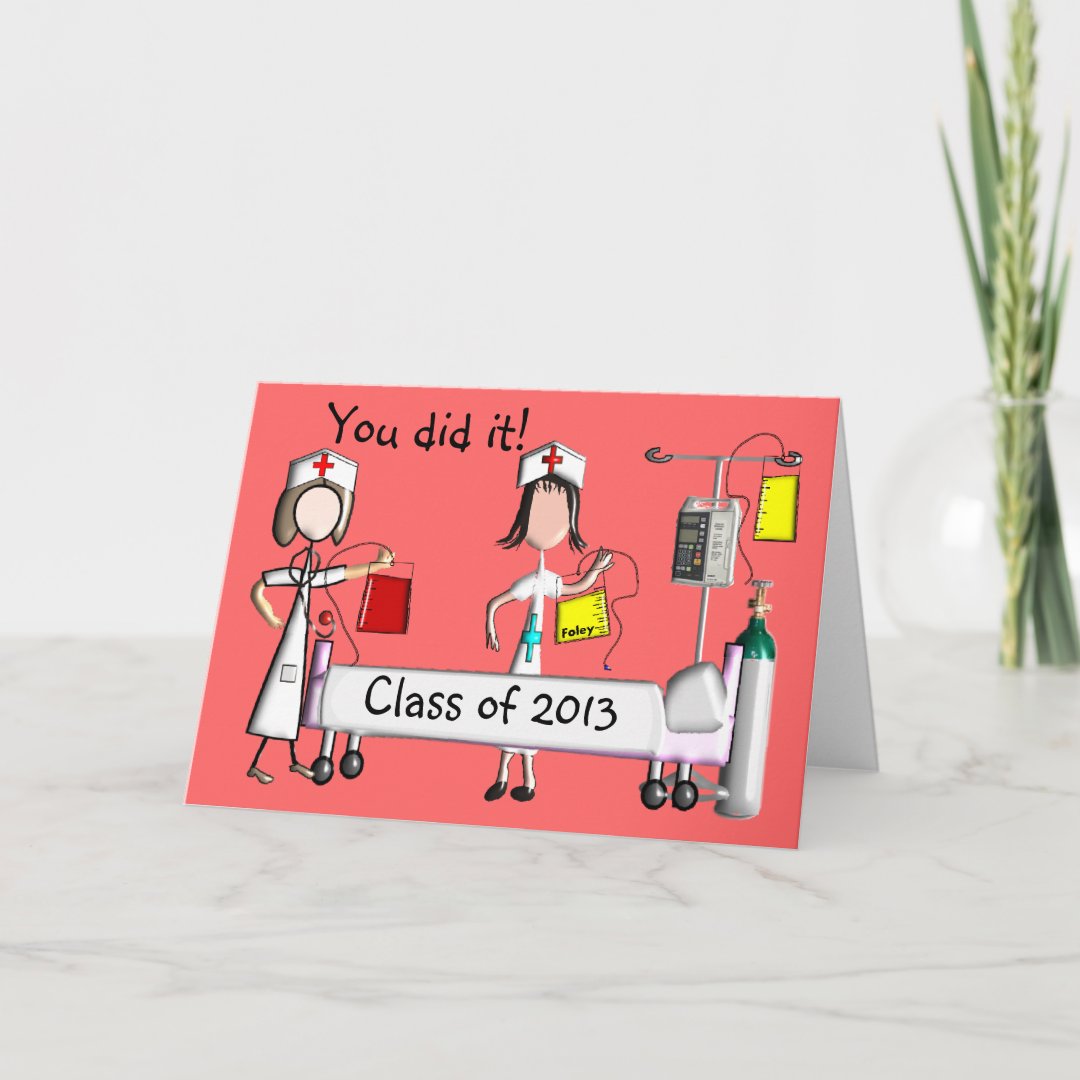 nurse-graduation-cards-class-of-2013-zazzle