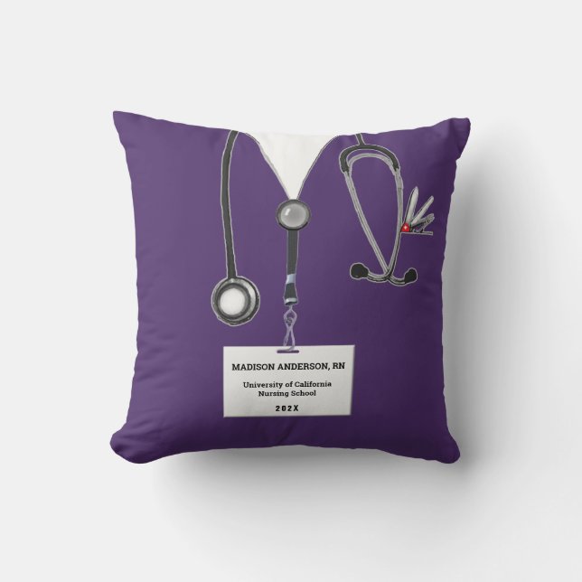 Nurse Graduation Collectable Cushion (Front)