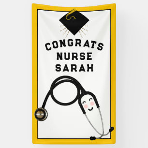 Nurse Graduation Congrats Banner