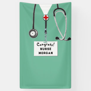 Nurse Graduation Congrats Banner