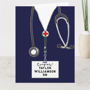 Nurse Graduation Congrats Card