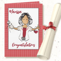 Nurse Graduation Ethnic Female Cartoon 