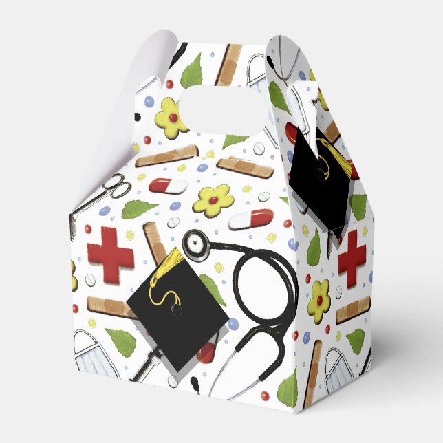Nurse Graduation Favour Box (Front Side)