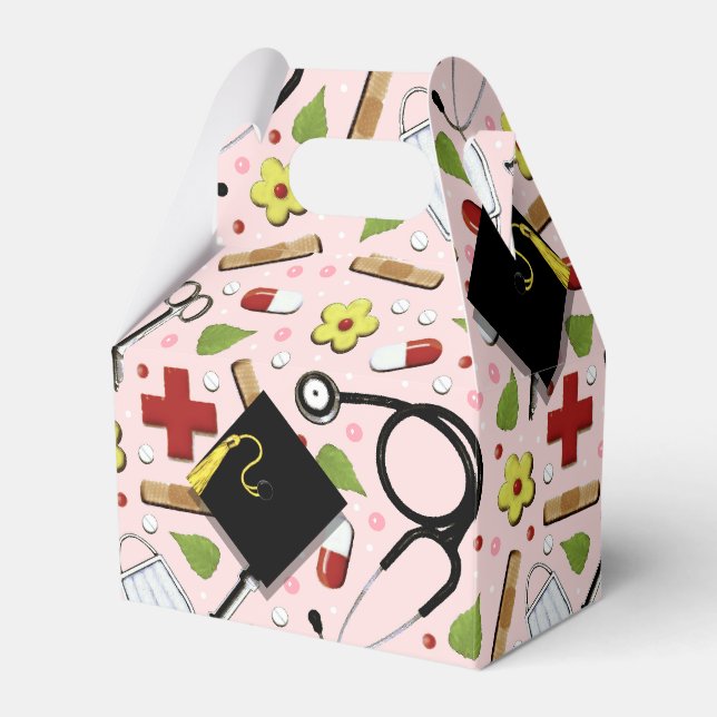 Nurse Graduation Favour Box (Front Side)
