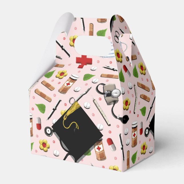 Nurse Graduation Favour Box (Front Side)