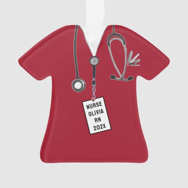 Nurse Graduation Gift 2025 Ornament (Front)