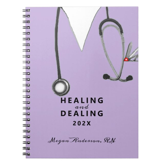 Nurse Graduation Gift Notebook (Front)