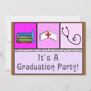 Nurse Graduation Invitations