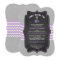 Nurse graduation invites, lavender grey chalkboard