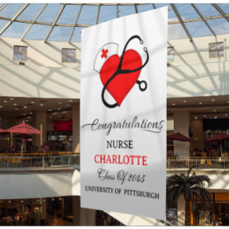 Nurse Graduation Party Banner