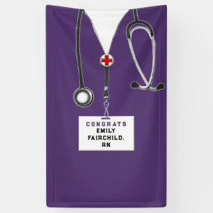 Nurse Graduation Party Banner