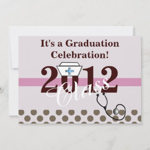 Nurse Graduation Party Invitations 2012