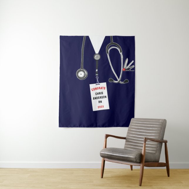 Nurse Graduation Party Tapestry (In Situ)
