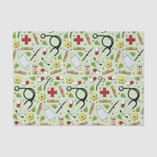 Nurse Graduation Tissue Paper (Front)